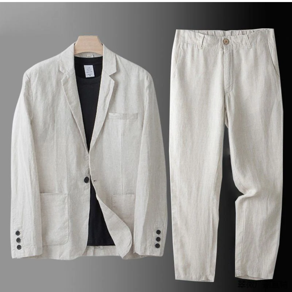 Elegant Linen Keten Set