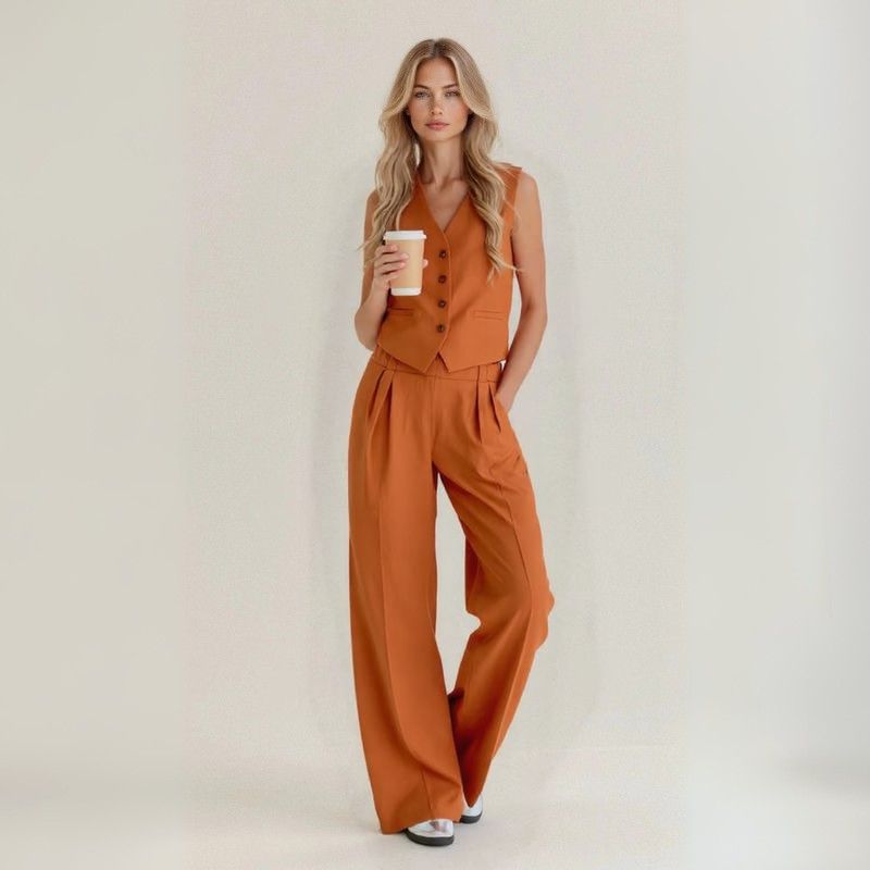 Lino Casual Keten Takım