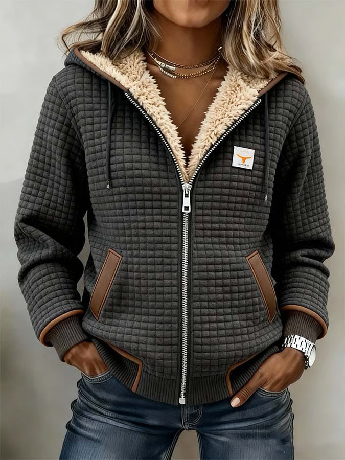 Retro Kapüşonlu Outdoor Ceket