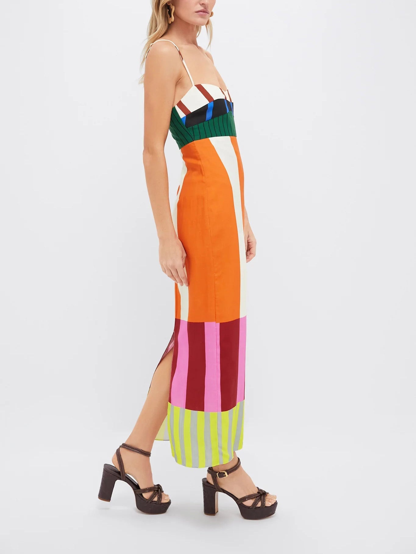 Bengal Multi Paloma Maxi Elbise