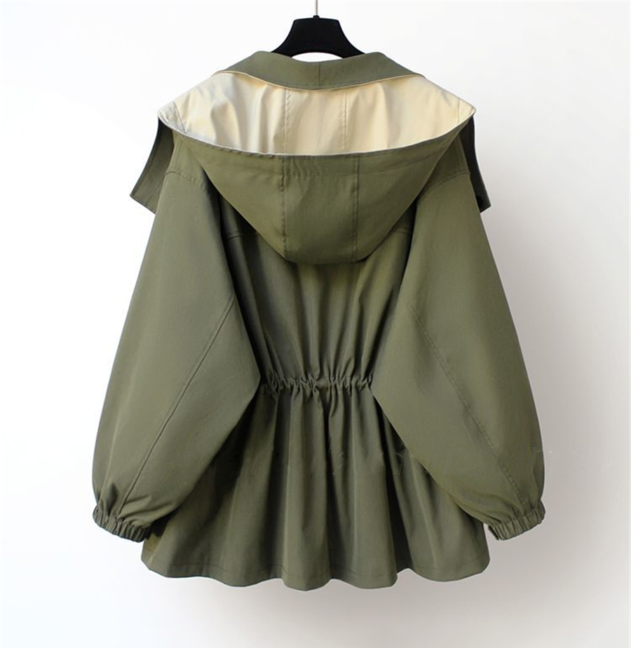Elegant Rüzgar Koruyucu Trençkot