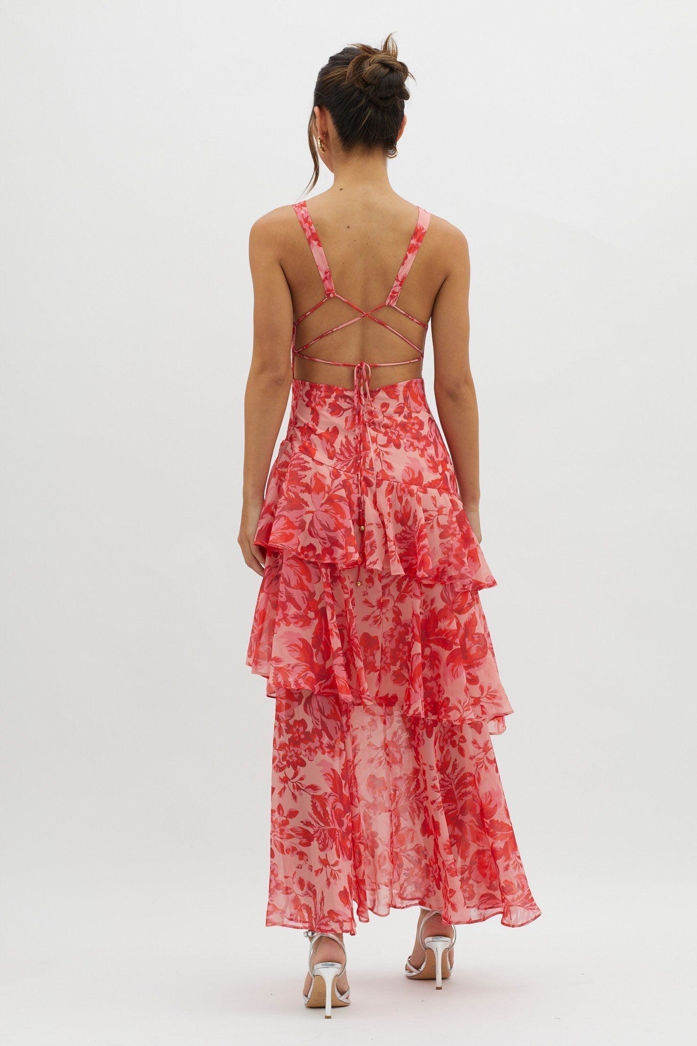Bloom Shift Midi Elbise