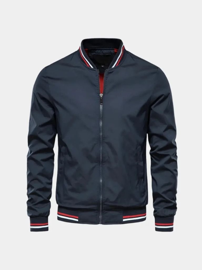 Casual Bomber Jacket - Cross & Crown - Cross & Crown
