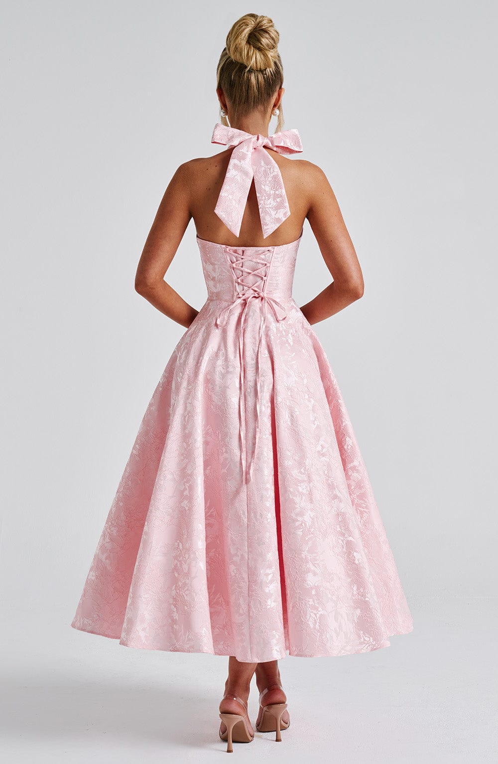 Effie Midi Pembe Elbise