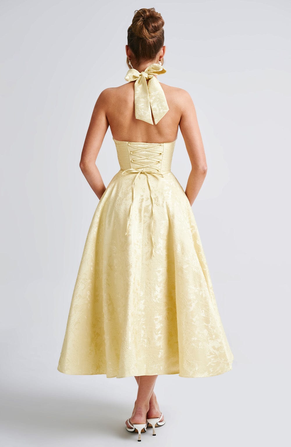 Effie Midi Limon Elbise