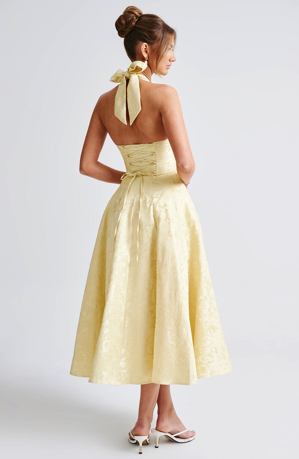 Effie Midi Limon Elbise