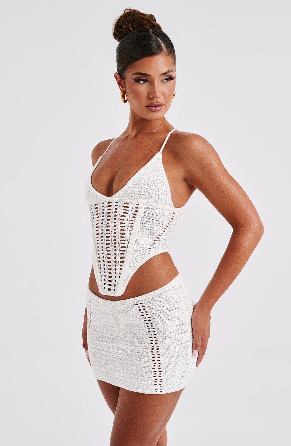 Samariah Büstiyer – Beyaz