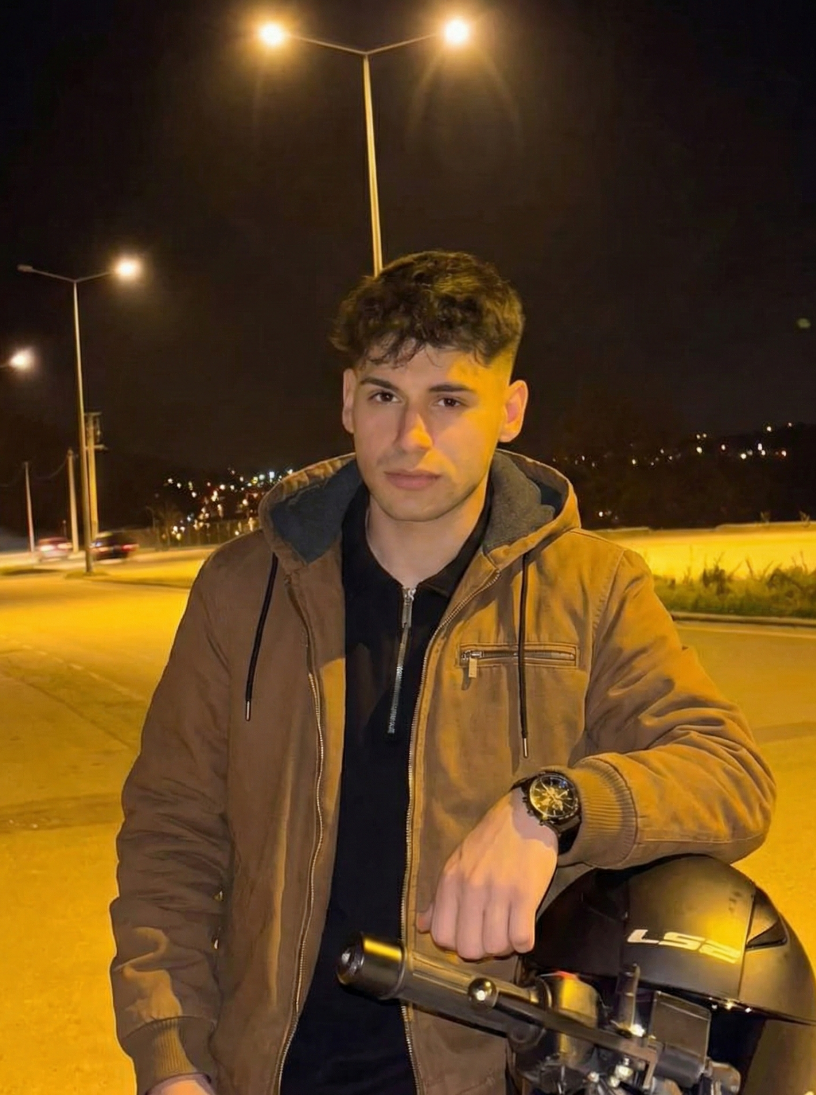 Polar astarlı gündelik erkek ceketi