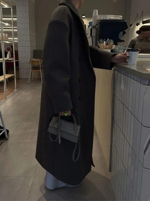 Oversize Klasik Mantel Kaban
