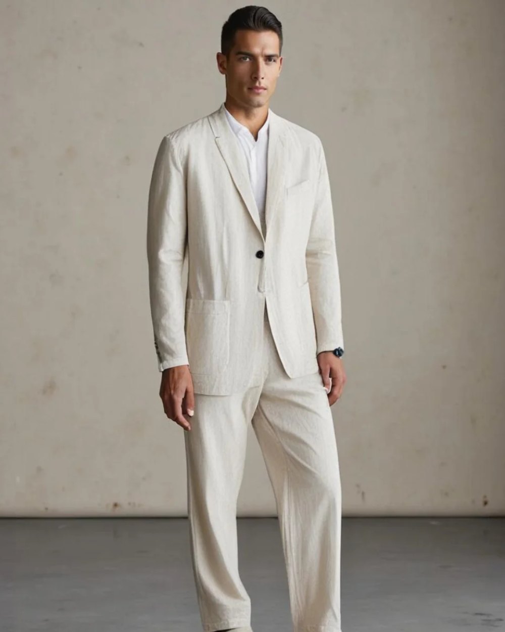 Elegant Linen Keten Set