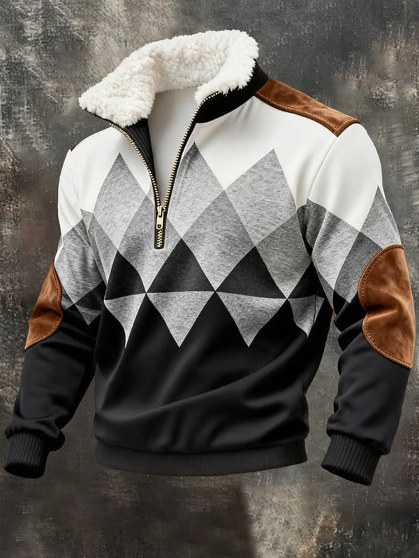 Zarif Fermuarlı Kazak