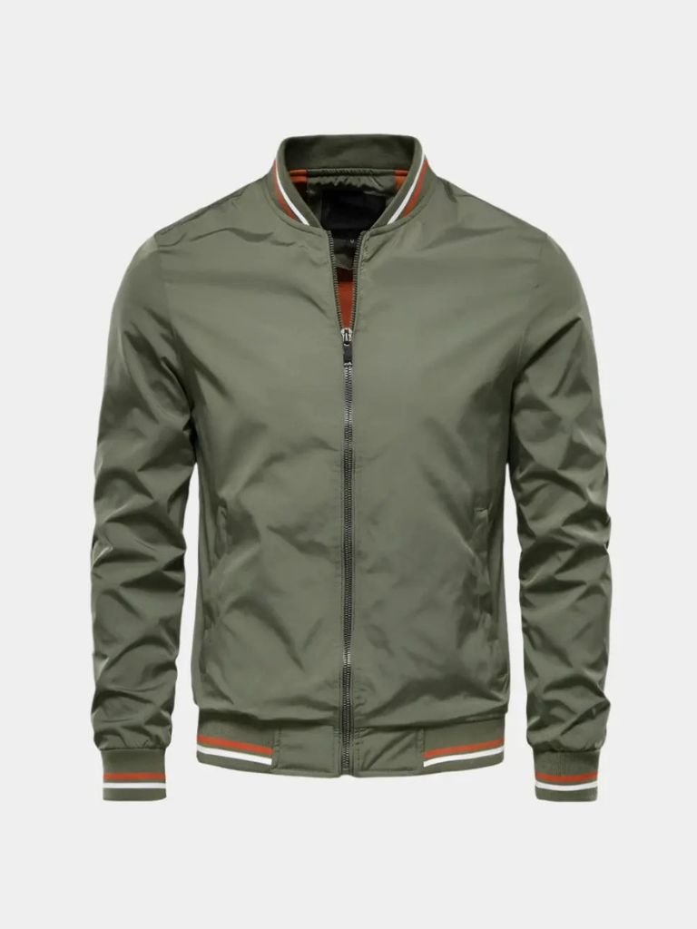 Casual Bomber Jacket - Cross & Crown - Cross & Crown