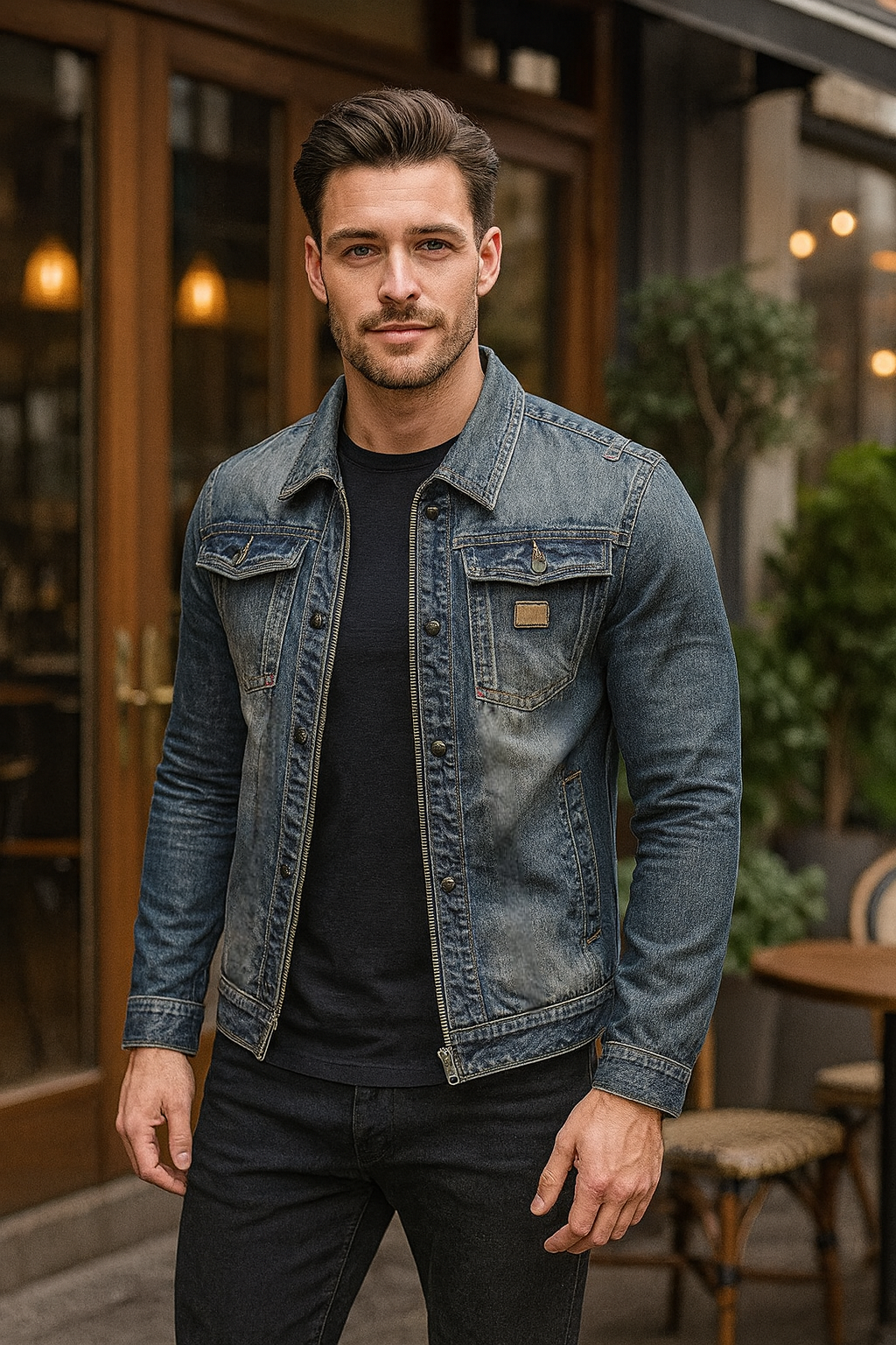 Premium Denim Ceket