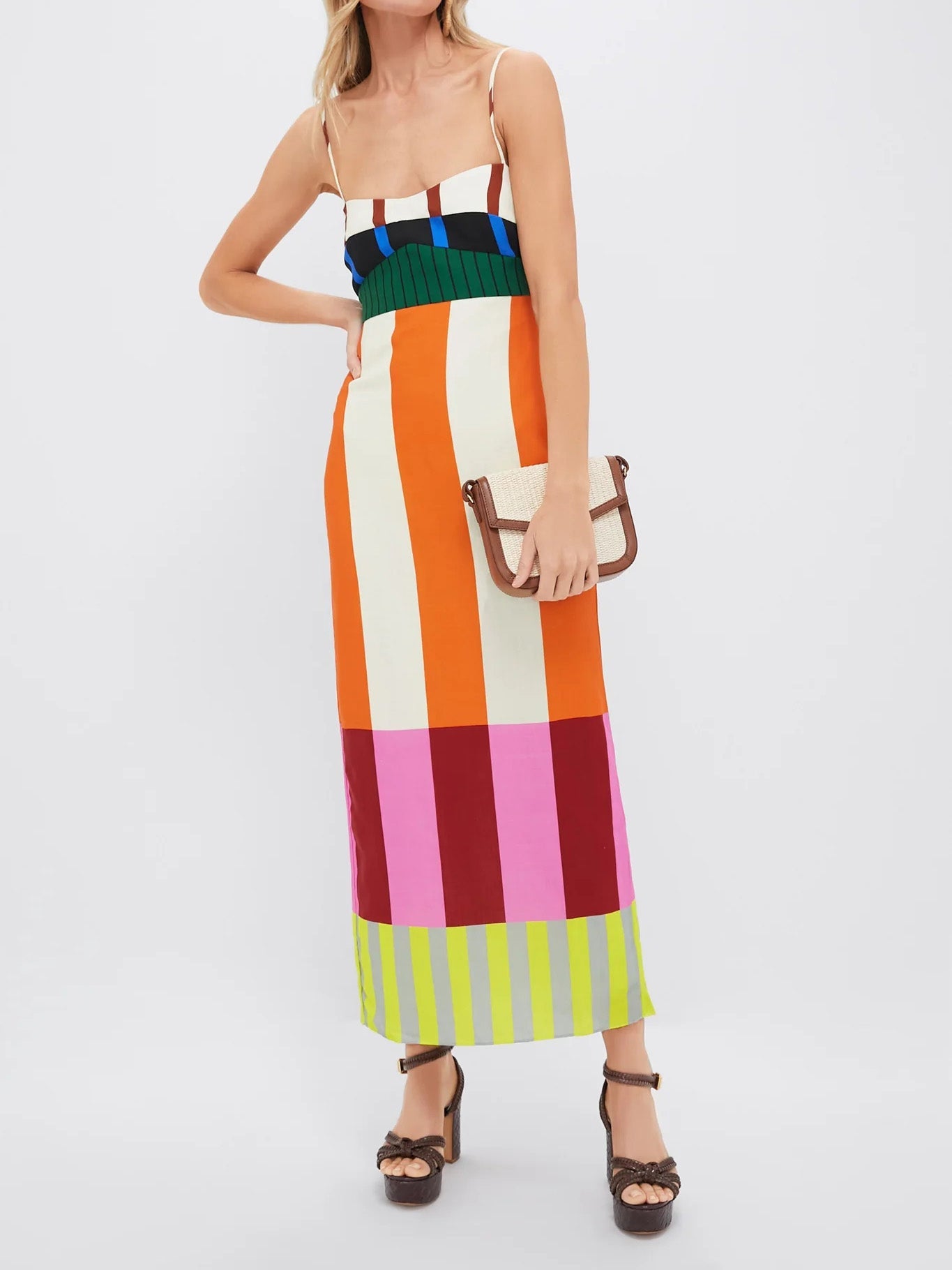 Bengal Multi Paloma Maxi Elbise